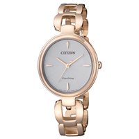 Armbanduhr Citizen Dame Citizen Lady in Vernickelt stahl roségold EM0423-81A